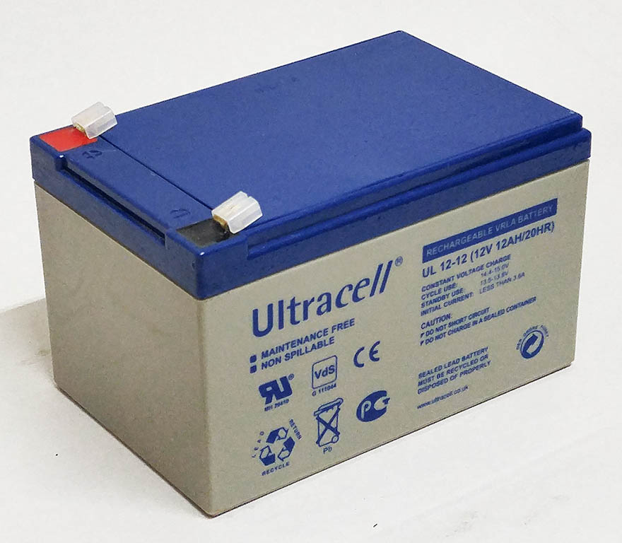 Батарея акумуляторна Ultracell UL12-12 12V/12Ah